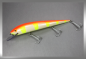 Preview: Nils Master Invincible 25 cm Floating Wobbler, Farbe: 070 orange/weiß/gelb gestreift, Gewicht: 120 Gramm