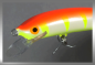 Preview: Nils Master Invincible 12 cm Floating Wobbler, Farbe: 070 orange/weiß/gelb gestreift, Gewicht: 24 Gramm