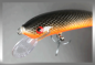 Mobile Preview: Nils Master INVINCIBLE Floating Wobbler, Größe: 12 cm, Farbe: 152 Orange-Black-Fish, Gewicht: 24 Gramm