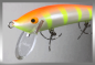 Preview: NILS MASTER INVINCIBLE SHALLOW Wobbler schwimmend, 15 cm, Farbe: 070 orange/weiß/gelb, Gewicht: 20 Gramm