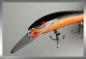 Preview: Nils Master INVINCIBLE DEEP RUNNER Metal Lip Wobbler, Größe: 15 cm, Farbe: 152 Orange-Black-Fish, Gewicht: 35 Gramm, schwimmend mit langsamen Auftrieb