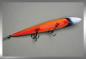 Preview: Nils Master INVINCIBLE DEEP RUNNER Metal Lip Wobbler, Größe: 15 cm, Farbe: 152 Orange-Black-Fish, Gewicht: 35 Gramm, schwimmend mit langsamen Auftrieb