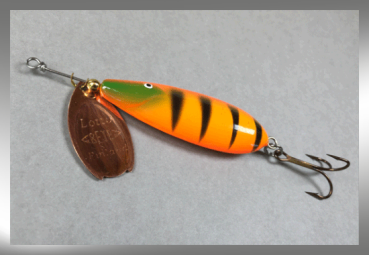 Bete LOTTO Spinner 12 Gramm, Länge: 45 mm, Farbe: 189 Orange Perch