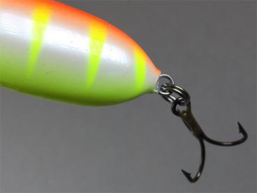 Bete LOTTO Spinner 15 Gramm, Länge: 60 mm, Farbe: 070 orange/weiß/gelb gestreift