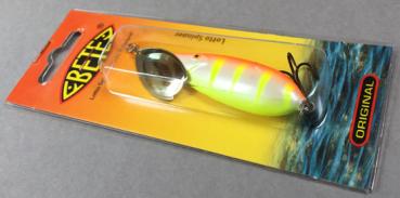 Bete LOTTO Spinner 12 Gramm, Länge: 45 mm, Farbe: 070 orange/weiß/gelb gestreift