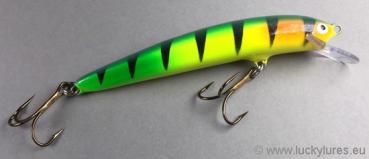 Nils Master INVINCIBLE Floating Wobbler, Größe: 12 cm, Sonderfarbe: 160 Green Tiger, Gewicht: 24 Gramm