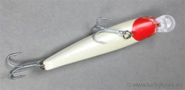 Nils Master Invincible 12 cm Floating Wobbler, Farbe: Red Head 031, Gewicht: 24 Gramm