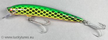 Nils Master INVINCIBLE Floating Wobbler, Größe: 12 cm, Farbe: 175 Fire Snake, Gewicht: 24 Gramm