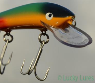 Nils Master INVINCIBLE Floating Wobbler, Größe: 15 cm, Farbe: 052 Blackhead Rainbow, Gewicht: 30 Gramm