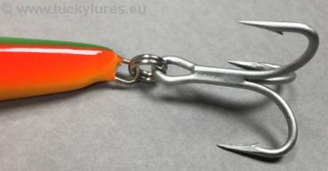 Nils Master Invincible 18 cm Floating Wobbler, Farbe: 052 Blackhead-Rainbow, Gewicht: 40 Gramm