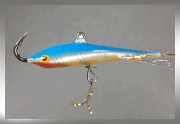 Jigger Größe 2 von Nils Master, Farbe: 66 Blue Fish, Länge: 7 Zentimeter, Gewicht: 10 Gramm