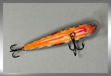 Nils Master Invincible 12 cm Floating Wobbler, Farbe: 035 Big Scale Red Dot, Gewicht: 24 Gramm