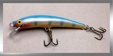 Nils Master INVINCIBLE Floating Wobbler, Größe: 8 cm, Farbe: 066 Blue Fish, Gewicht: 8 Gramm