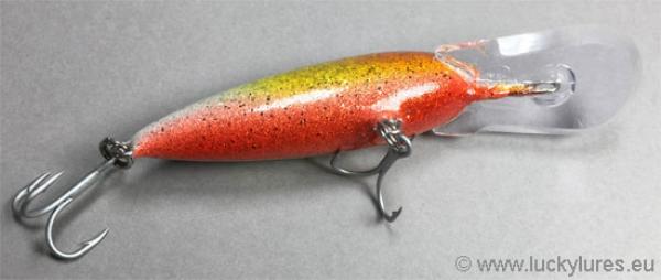 Nils Master HAKA DEEP DIVING 7cm Wobbler, Gewicht: 8 g, Farbe: 226 Rainbow Fish Glitter