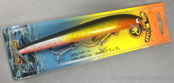 Nils Master INVINCIBLE Floating Wobbler, Größe: 15 cm, Farbe: 226 Rainbow Fish Glitter, Gewicht: 30 Gramm
