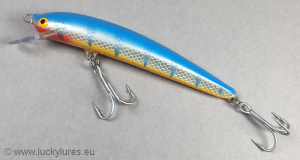 Nils Master INVINCIBLE Floating Wobbler, Größe: 12 cm, Farbe: 066 Blue Fish, Gewicht: 24 Gramm