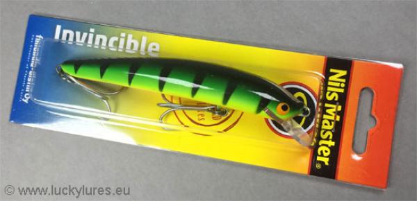 Nils Master INVINCIBLE Floating Wobbler, Größe: 12 cm, Sonderfarbe: 160 Green Tiger, Gewicht: 24 Gramm