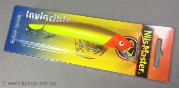 Nils Master INVINCIBLE Floating Wobbler, Größe: 12 cm, Farbe: 013 Orange Head Gold, Gewicht: 24 Gramm