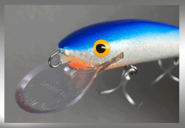 Nils Master INVINCIBLE Floating Wobbler, Größe: 15 cm, Farbe: 046 blau/weiß/glitter, Gewicht: 30 Gramm