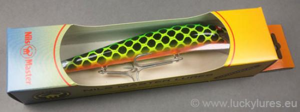 Nils Master Invincible 20 cm Floating Wobbler, Farbe: 175 Fire Snake, Gewicht: 70 Gramm