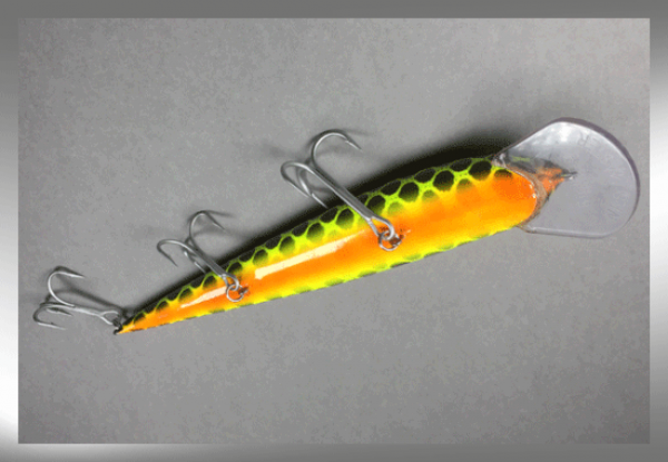 Nils Master Invincible 20 cm Floating Wobbler, Farbe: 175 Fire Snake, Gewicht: 70 Gramm