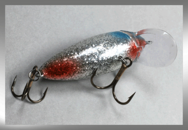 Nils Master Jäpittäjä 7,5 cm Balsaholz-Wobbler, Farbe: 173, sinkend, Lauftiefe 1,5 - 2 Meter