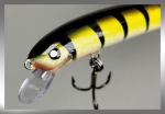 Nils Master INVINCIBLE Floating Wobbler, Größe: 12 cm, Farbe: 183 Yellow Glitter Perch, Gewicht: 24 Gramm